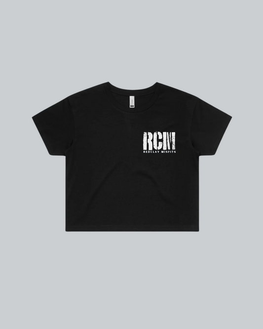 Redclay Misfits Crop Top Black